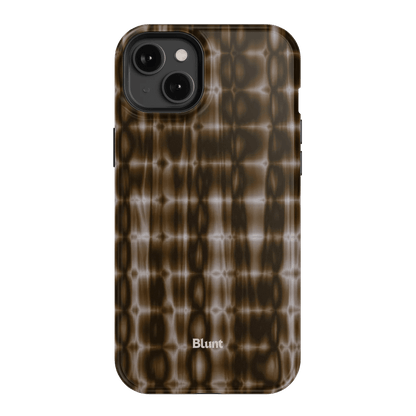 Brown Ripple iPhone Case - Blunt Cases