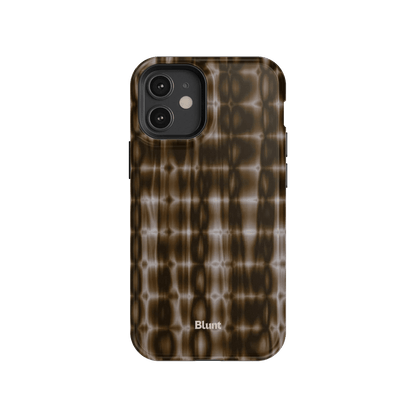 Brown Ripple iPhone Case - Blunt Cases
