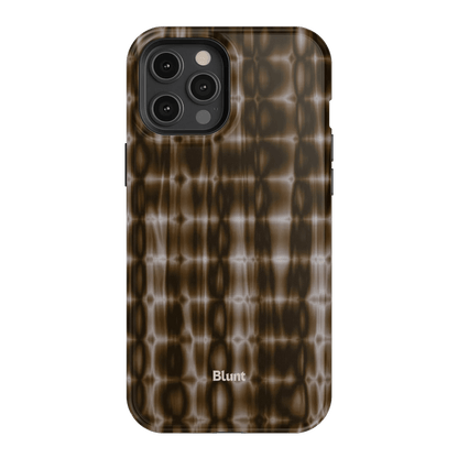 Brown Ripple iPhone Case - Blunt Cases