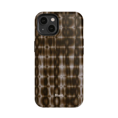 Brown Ripple iPhone Case - Blunt Cases