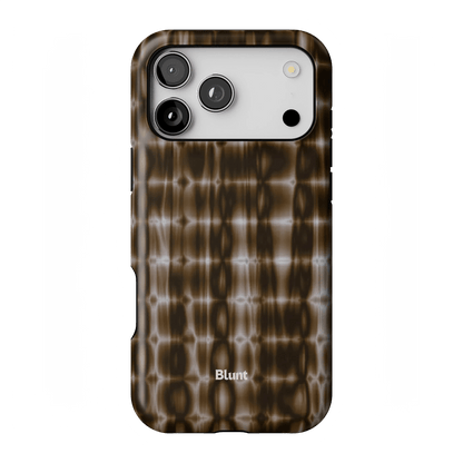 Brown Ripple iPhone Case - Blunt Cases