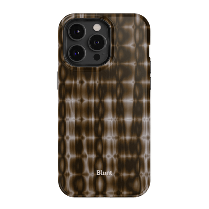 Brown Ripple iPhone Case - Blunt Cases