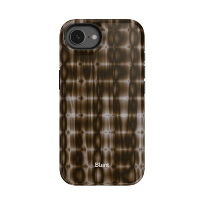 Brown Ripple iPhone Case - Blunt Cases