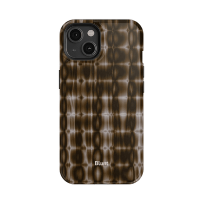 Brown Ripple iPhone Case - Blunt Cases
