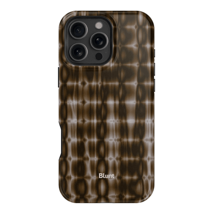 Brown Ripple iPhone Case - Blunt Cases