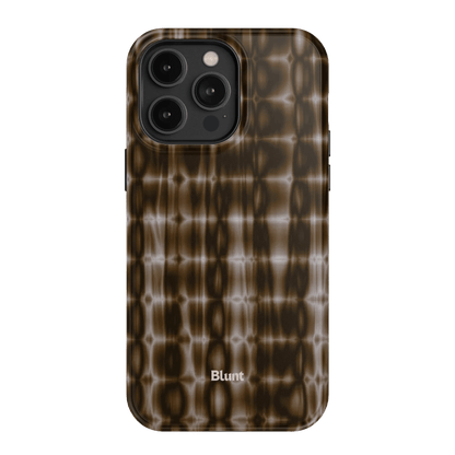 Brown Ripple iPhone Case - Blunt Cases