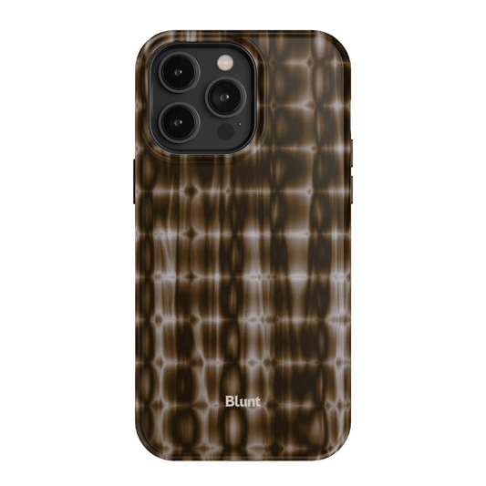 Brown Ripple iPhone Case - Blunt Cases