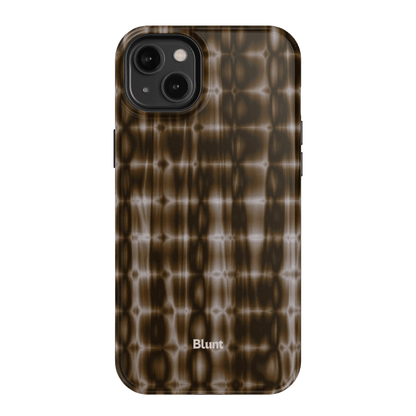 Brown Ripple iPhone Case - Blunt Cases