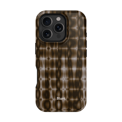 Brown Ripple iPhone Case - Blunt Cases