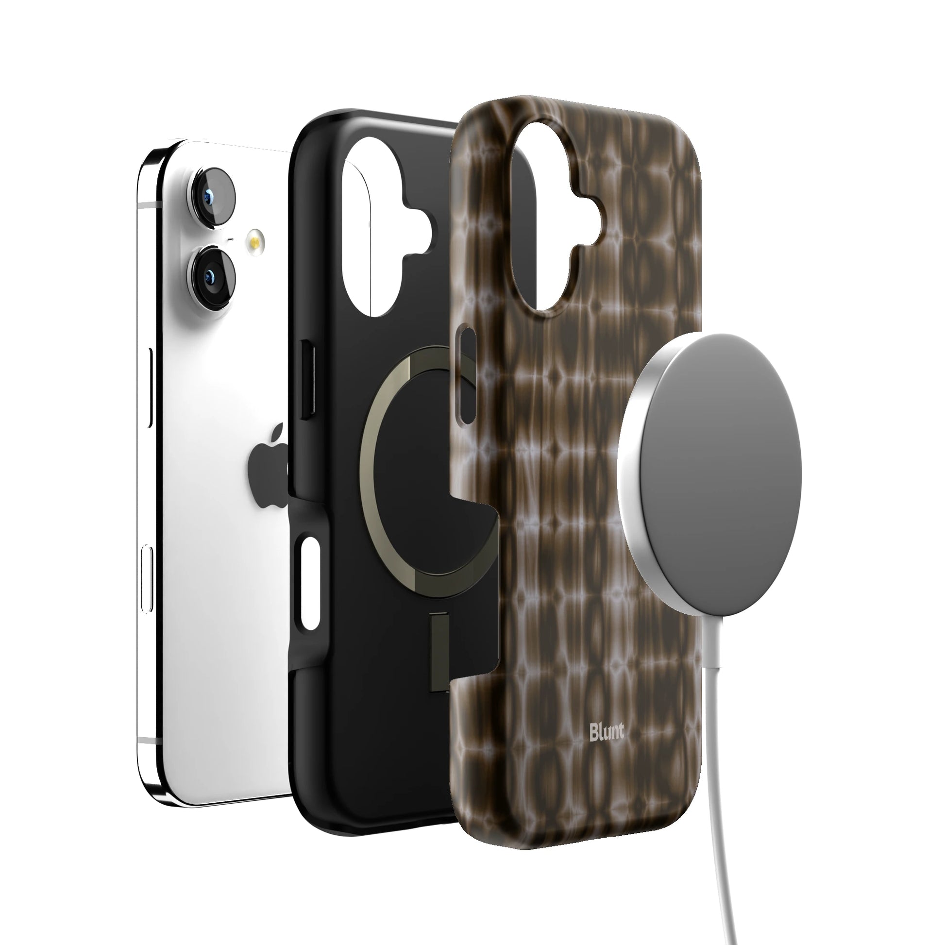 Brown Ripple iPhone Case gallery - Iphone_17_Iphone_4