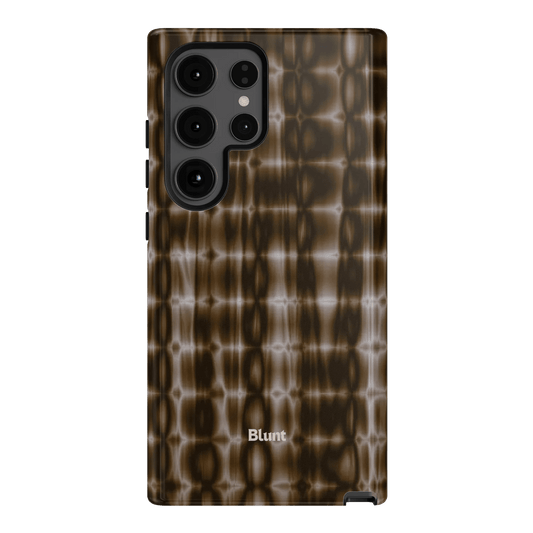 Brown Ripple Samsung Case - Blunt Cases