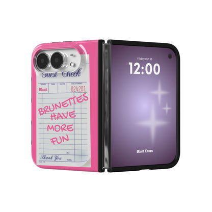 brunettes-have-more-fun-iphone-case iPhone 18 Duo case, view 3
