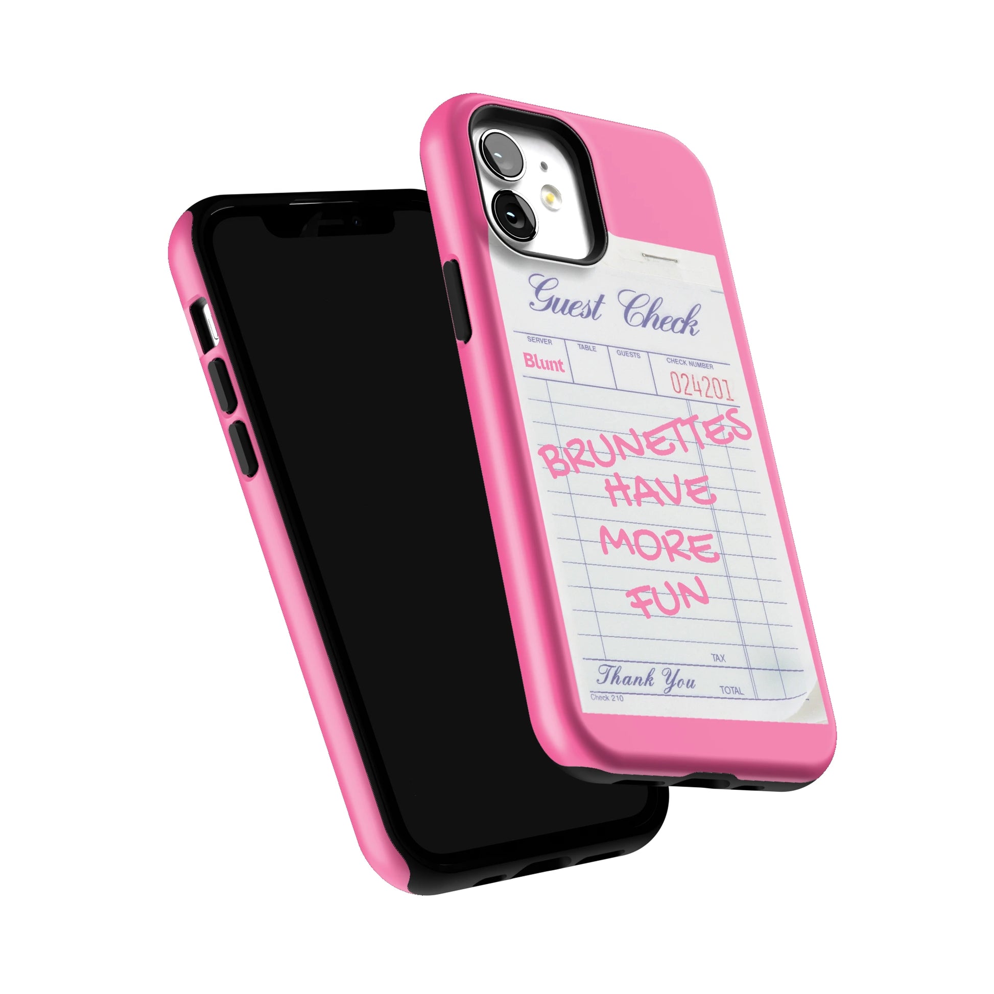 Brunettes Have More Fun iPhone Case gallery - Iphone_12_Iphone_6