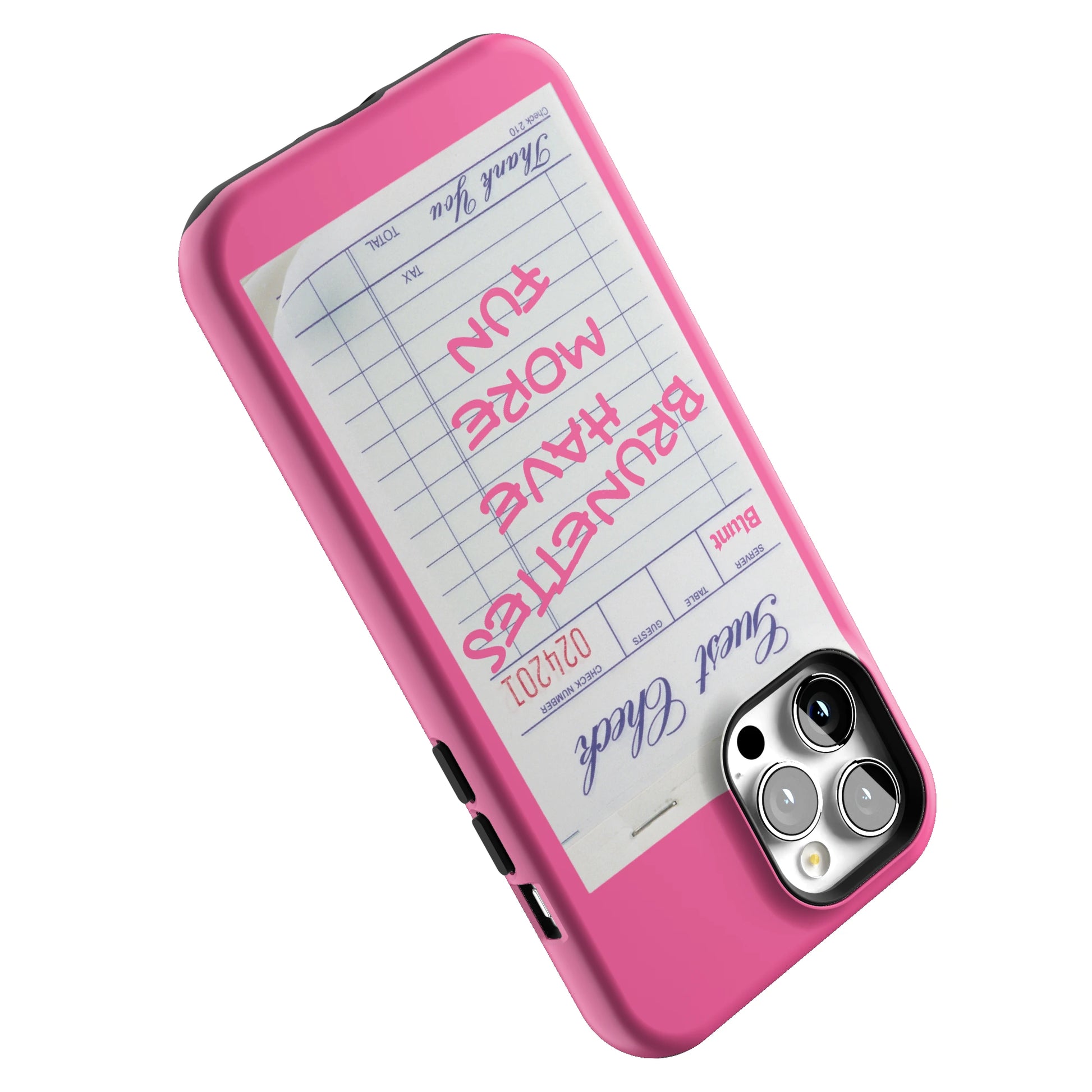 Brunettes Have More Fun iPhone Case gallery - Iphone_12_Pro_Max_5