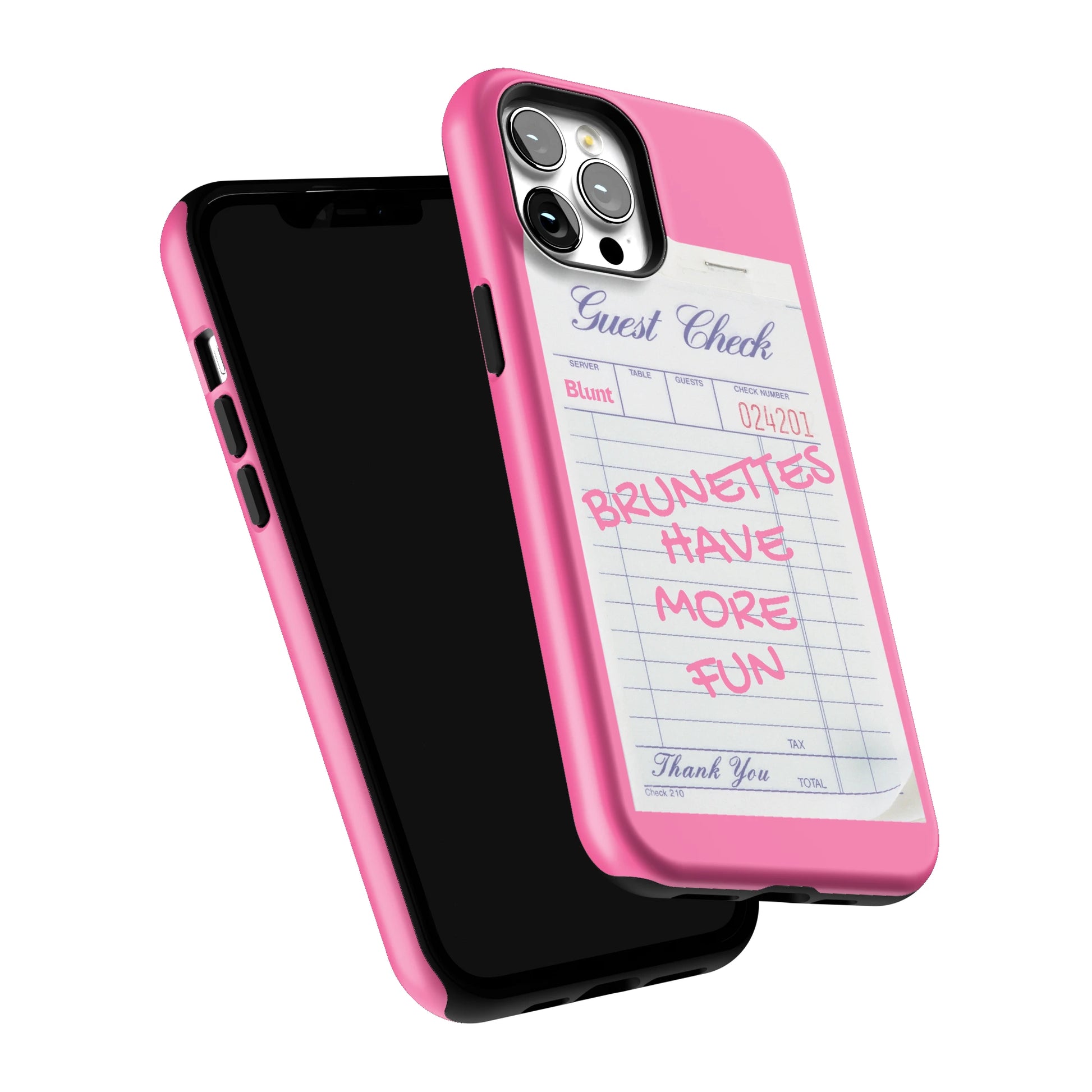 Brunettes Have More Fun iPhone Case gallery - Iphone_12_Pro_Max_6