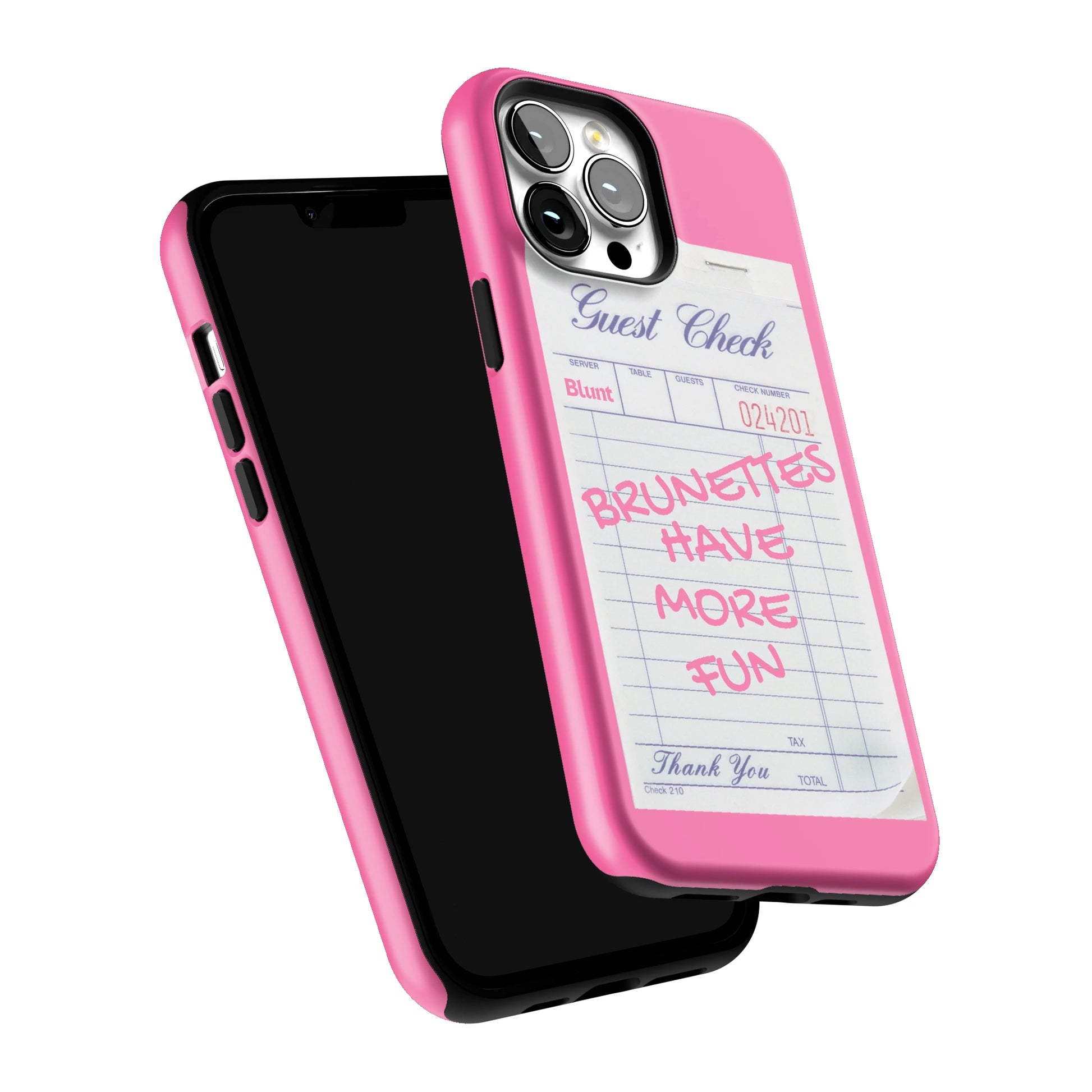 Brunettes Have More Fun iPhone Case gallery - Iphone_13_Pro_Max_6