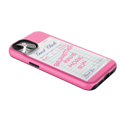 Brunettes Have More Fun iPhone Case gallery - Iphone_14_Iphone_2