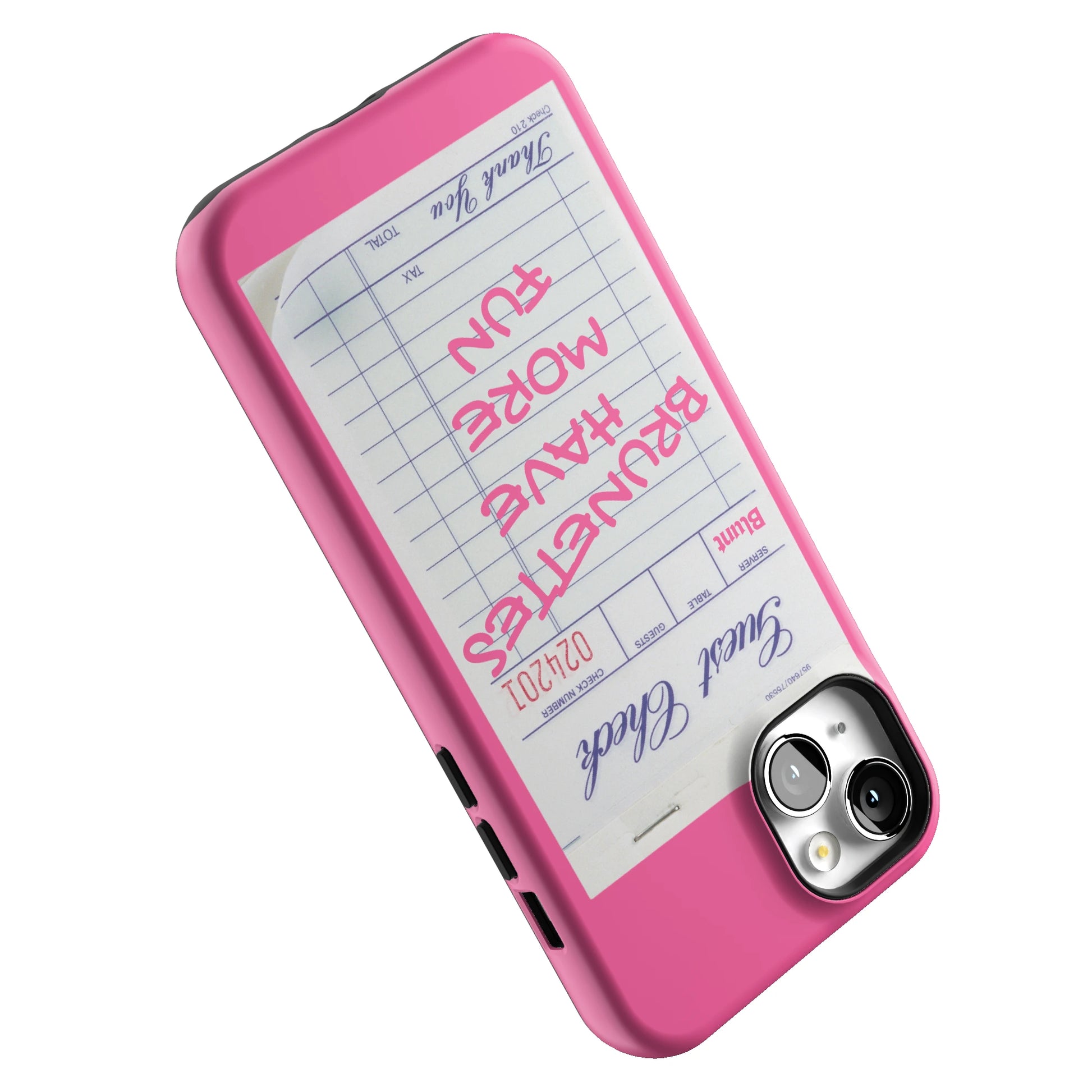 Brunettes Have More Fun iPhone Case gallery - Iphone_14_Mini_Air_Plus_5