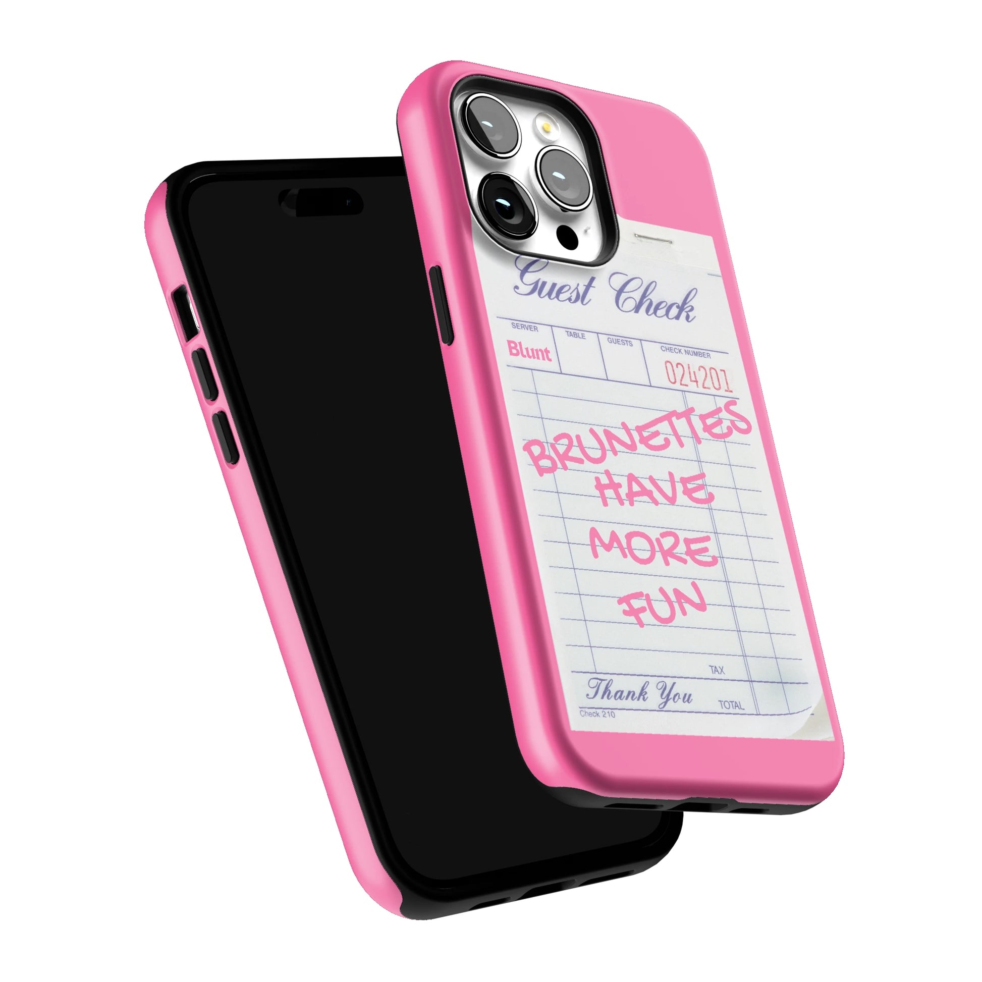 Brunettes Have More Fun iPhone Case gallery - Iphone_14_Pro_Max_6