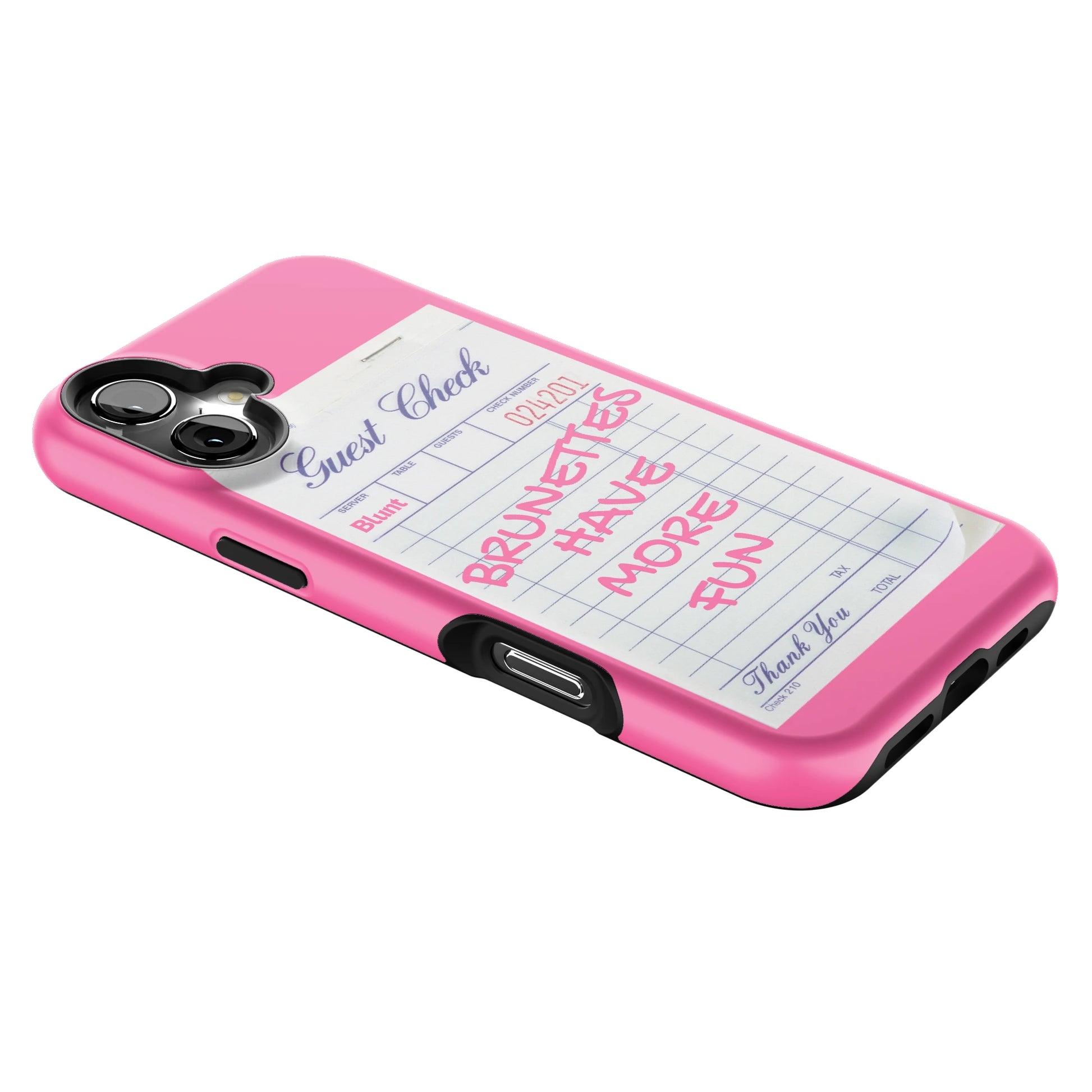 Brunettes Have More Fun iPhone Case gallery - Iphone_16_Mini_Air_Plus_2