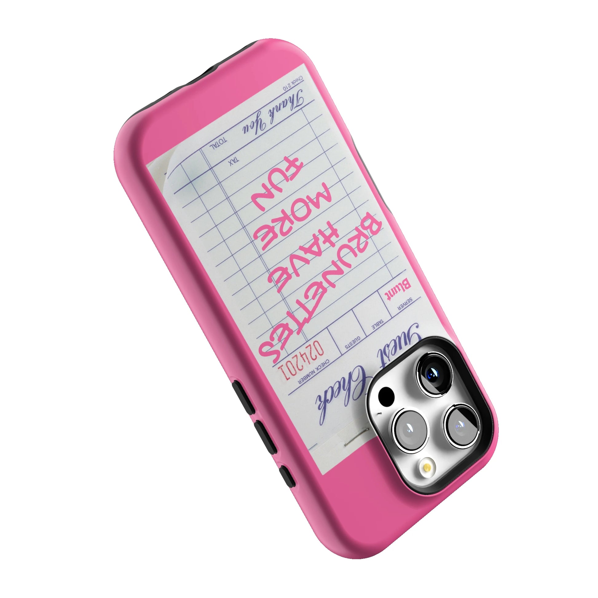 Brunettes Have More Fun iPhone Case gallery - Iphone_16_Pro_5