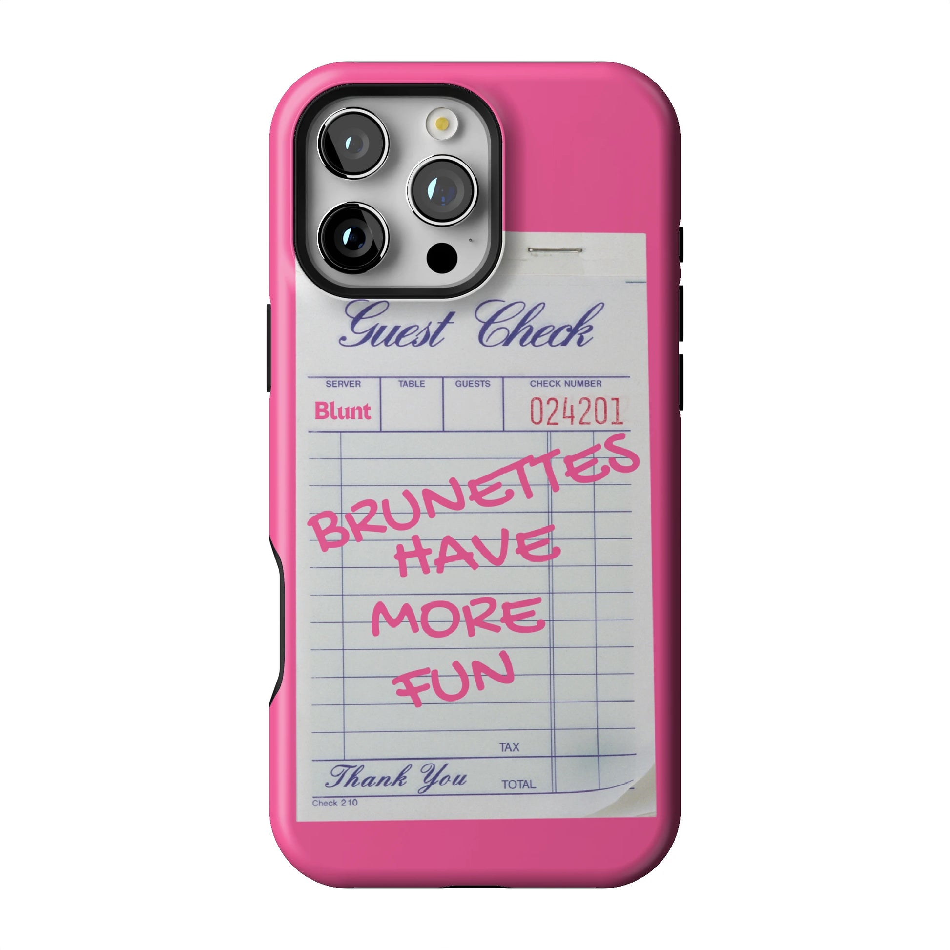Brunettes Have More Fun iPhone Case gallery - Iphone_16_Pro_Max_1