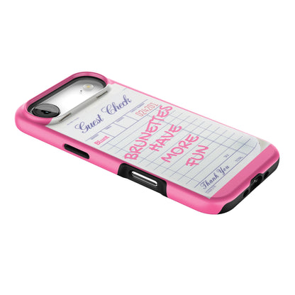 Brunettes Have More Fun iPhone Case gallery - Iphone_17_Air_2