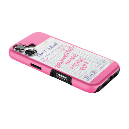 Brunettes Have More Fun iPhone Case gallery - Iphone_17_Iphone_2