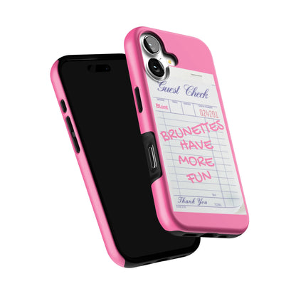 Brunettes Have More Fun iPhone Case gallery - Iphone_17_Iphone_6