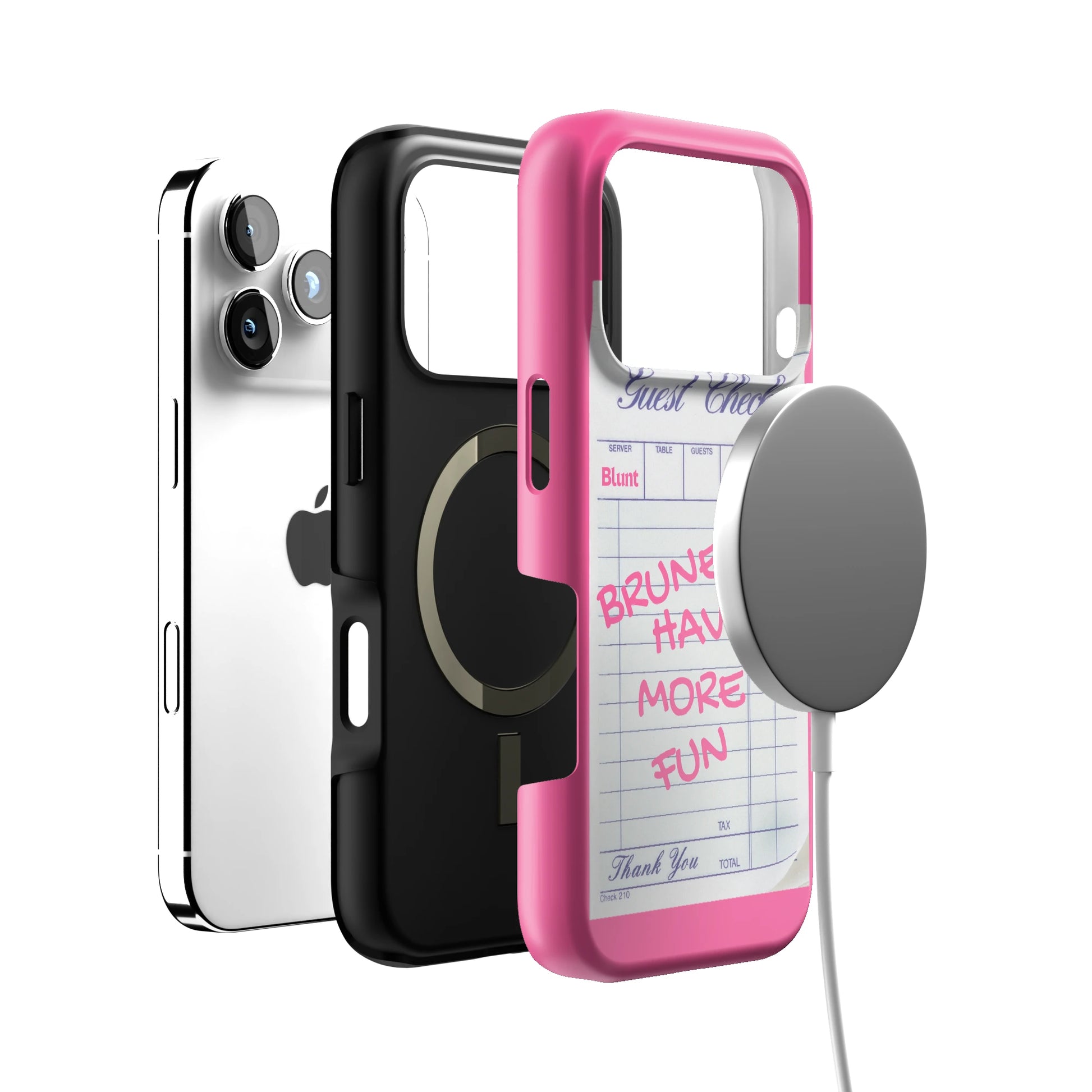 Brunettes Have More Fun iPhone Case gallery - Iphone_17_Pro_4