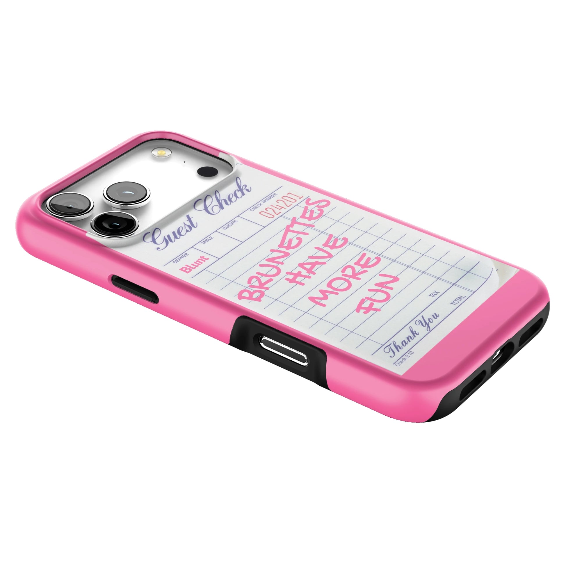 Brunettes Have More Fun iPhone Case gallery - Iphone_17_Pro_Max_2