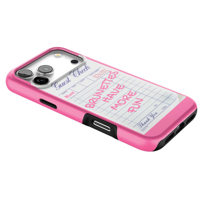 Brunettes Have More Fun iPhone Case gallery - Iphone_17_Pro_Max_2