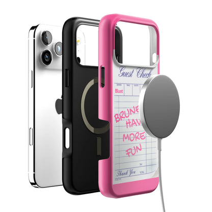Brunettes Have More Fun iPhone Case gallery - Iphone_17_Pro_Max_4