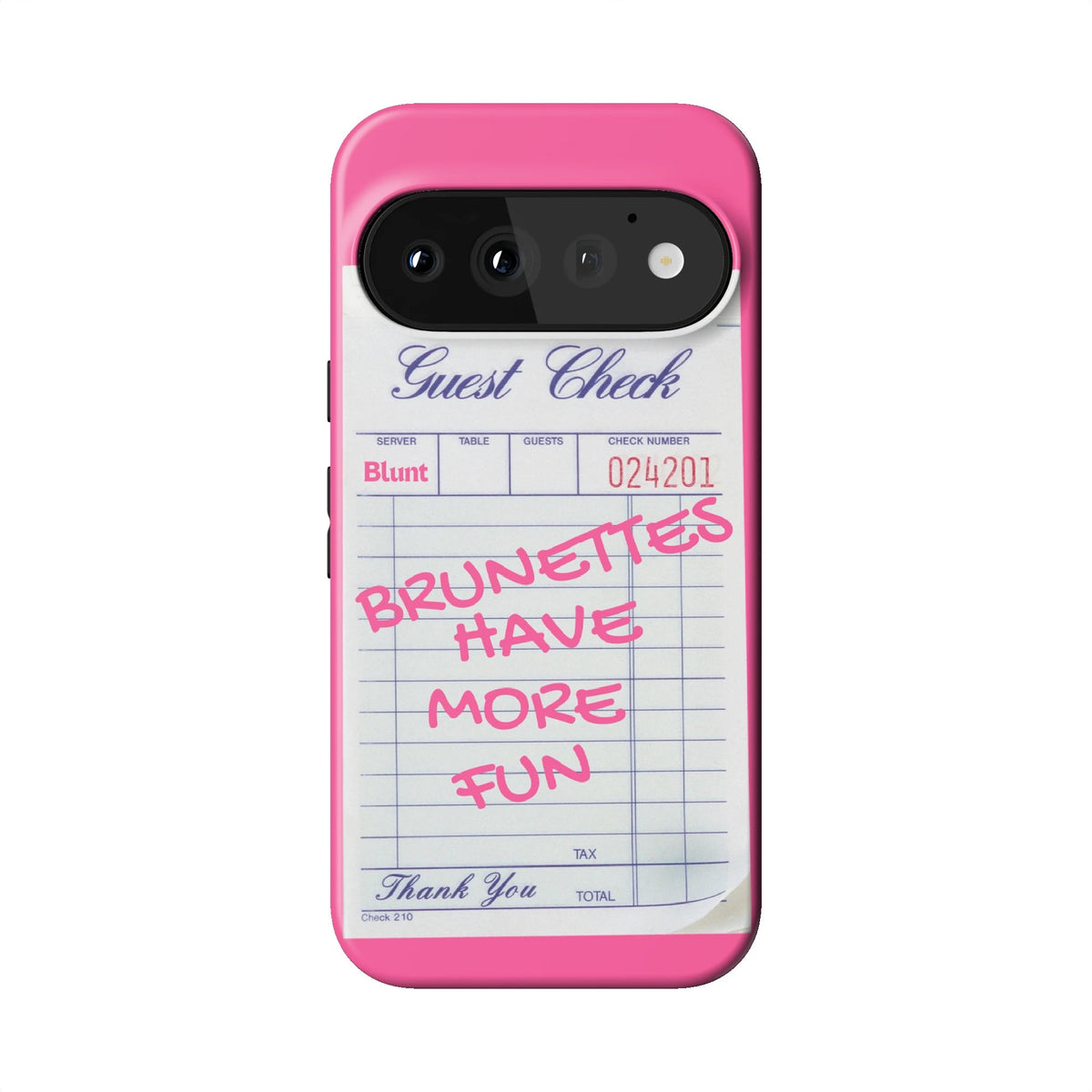 Brunettes Have More Fun Pixel Case - Blunt Cases