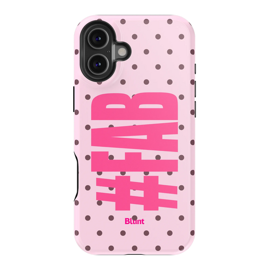 Pink Dot Fab iPhone Case