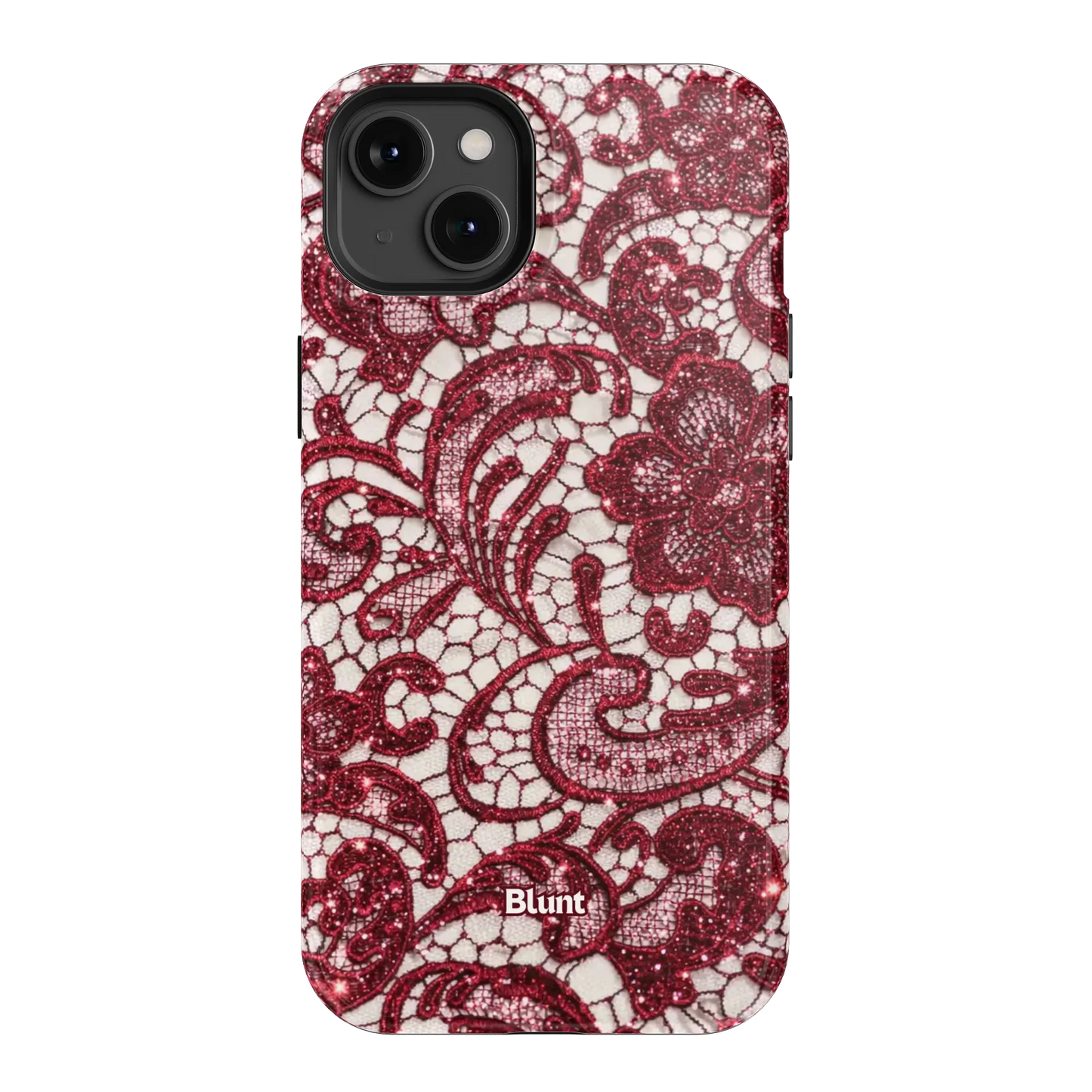 Crimson Lace iPhone Case