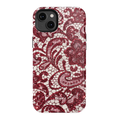 Crimson Lace iPhone Case