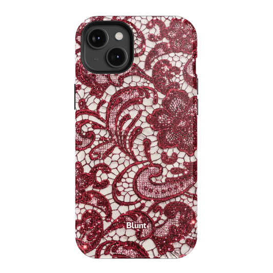 Crimson Lace iPhone Case