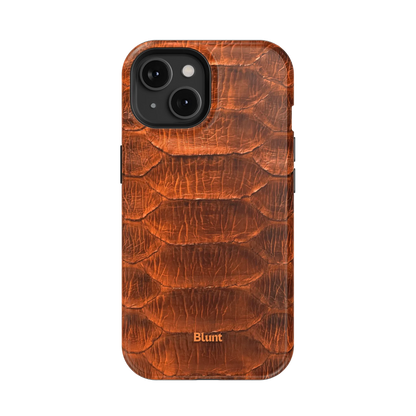 Auburn Python iPhone Case