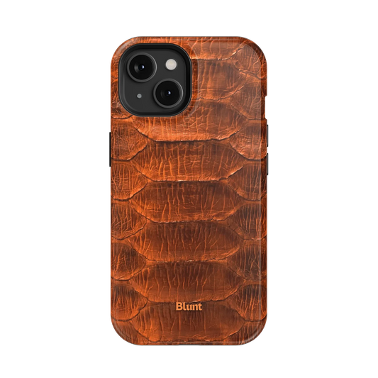 Auburn Python iPhone Case