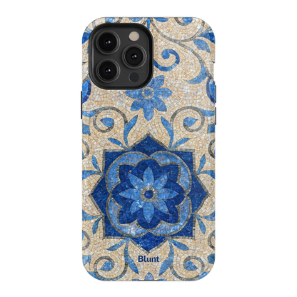 Blue Bloom iPhone Case