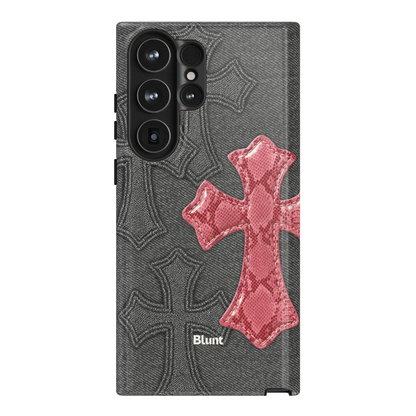 Pinkscale Cross Samsung Case