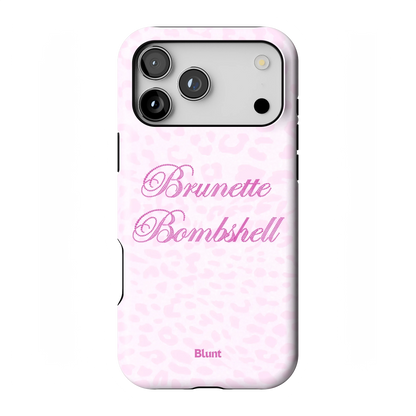 Brunette Bombshell iPhone Case