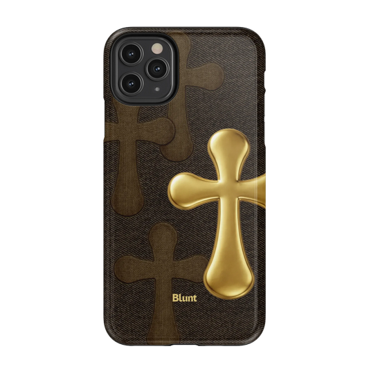 Gold-Patch-iphone-case-iPhone 11 Pro Max-1