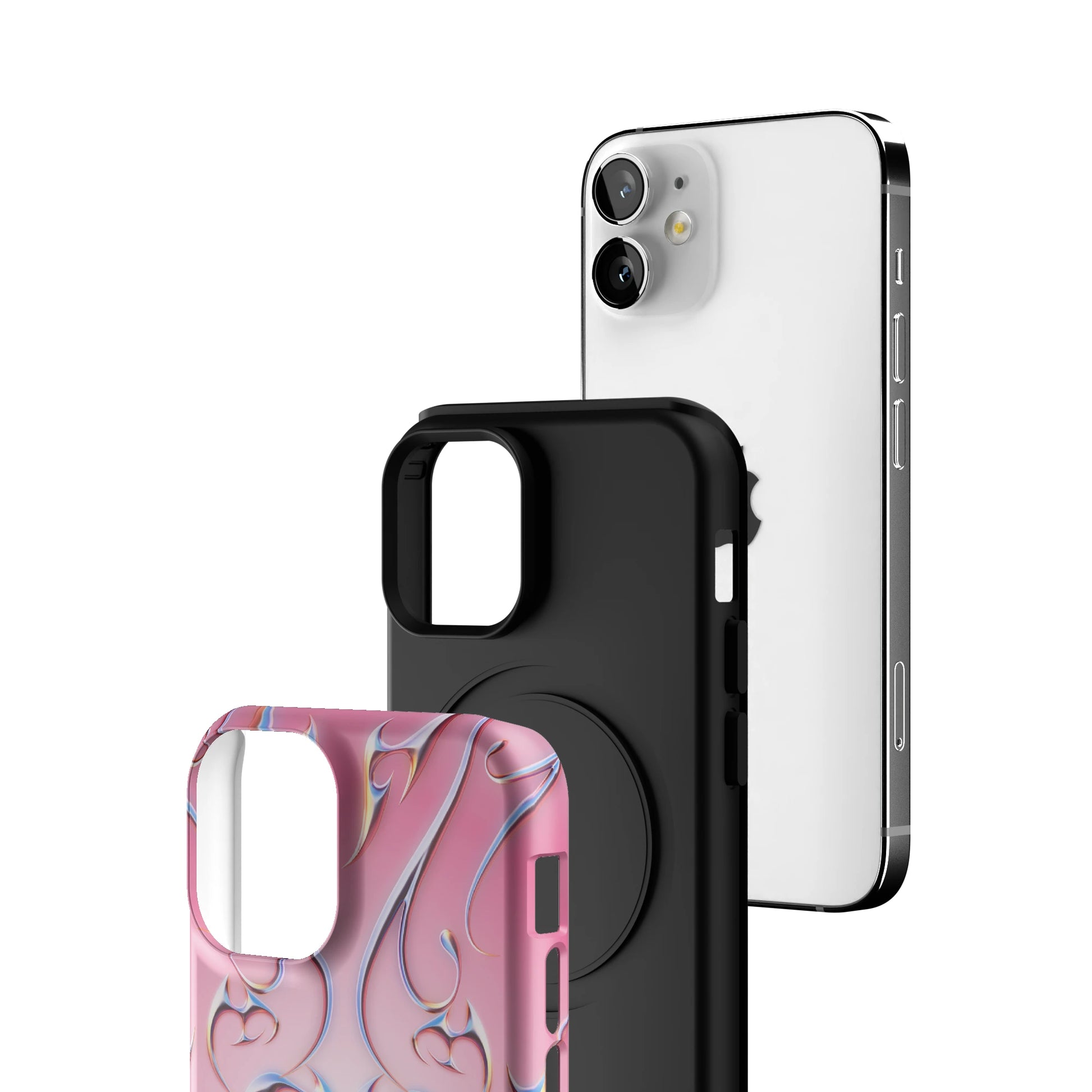 Bubble Heart iPhone Case gallery - Iphone_12_Mini_Air_Plus_3