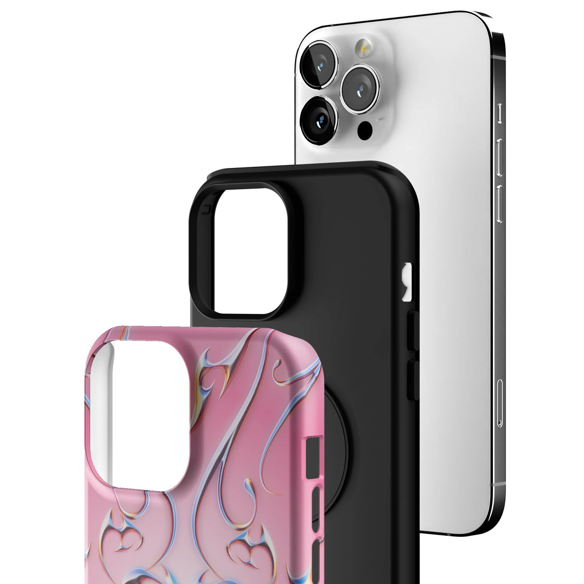 Bubble Heart iPhone Case gallery - Iphone_13_Pro_Max_3
