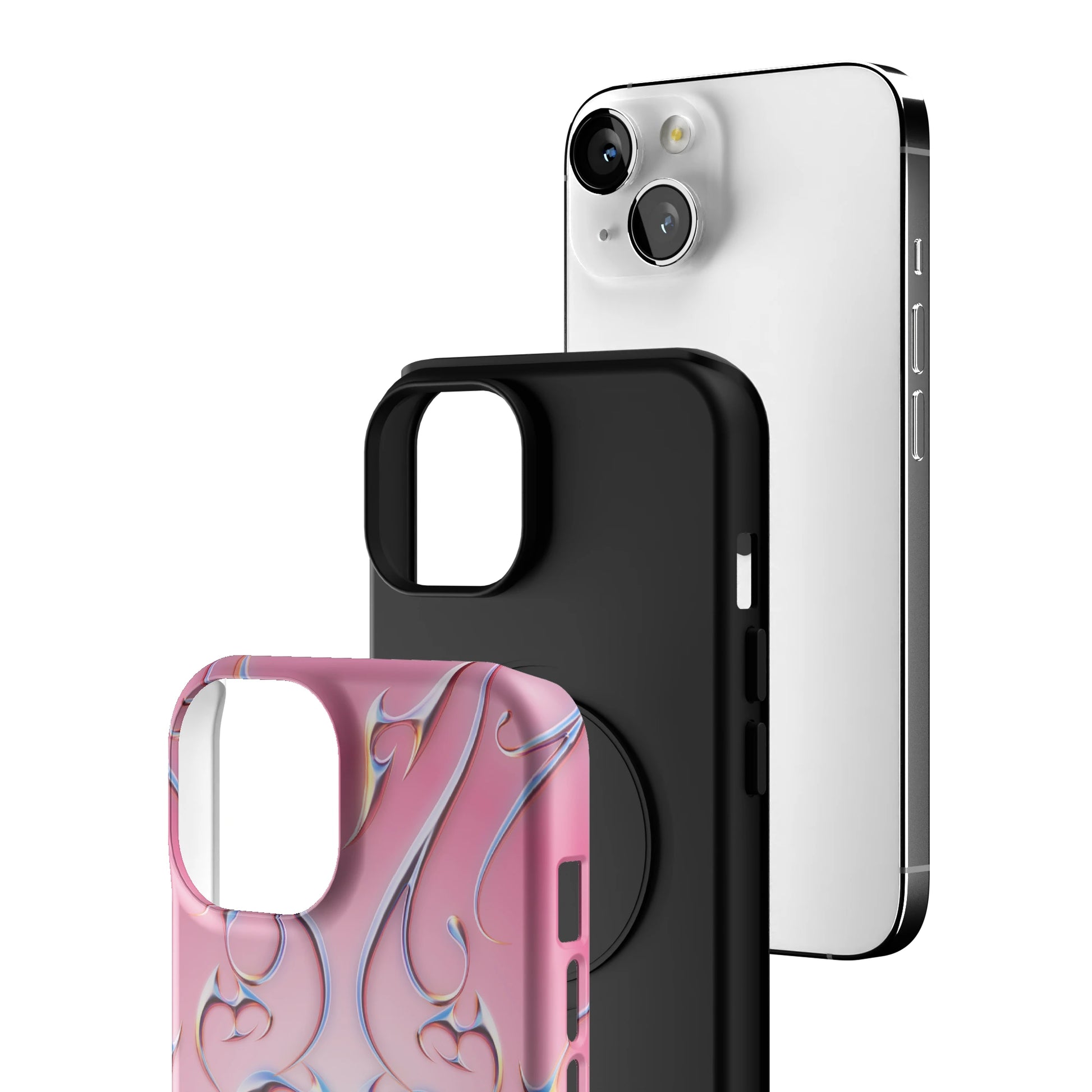 Bubble Heart iPhone Case gallery - Iphone_14_Iphone_3