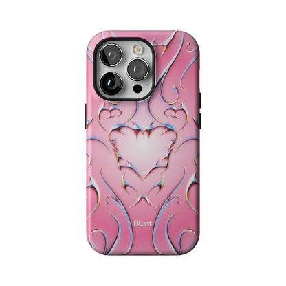 Bubble Heart iPhone Case gallery - Iphone_14_Pro_1