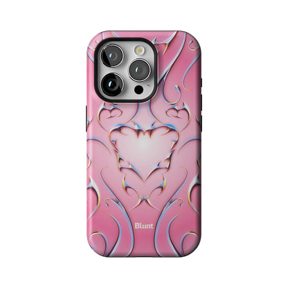 Bubble Heart iPhone Case gallery - Iphone_15_Pro_1