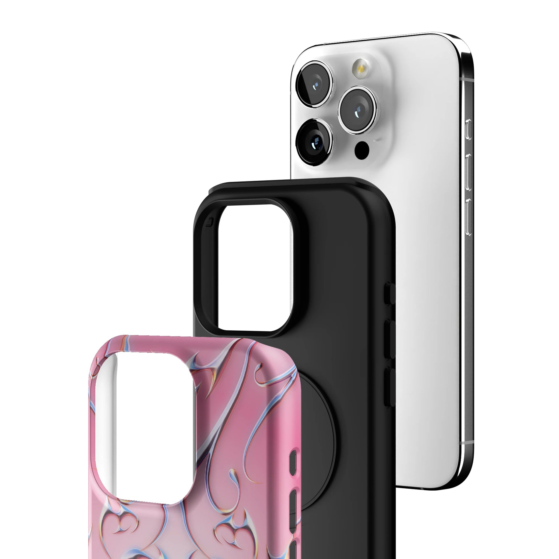 Bubble Heart iPhone Case gallery - Iphone_15_Pro_3